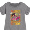 Girls' - LOL Surprise! - Always Extra Graphic Short Sleeve Fleece Dress - 2 of 4