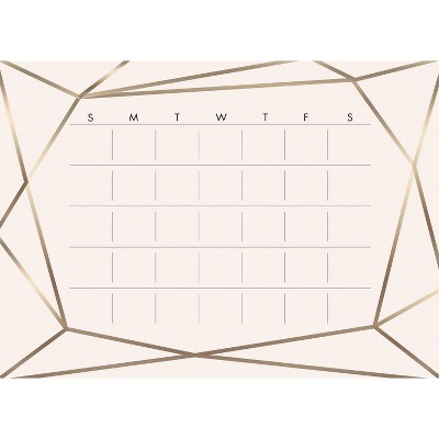 Blush Beauty Dry Erase Calendar Peel and Stick Giant Wall Decal - RoomMates