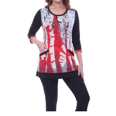 Women's Barbara Pocket Panel Tunic - Parsley & Sage