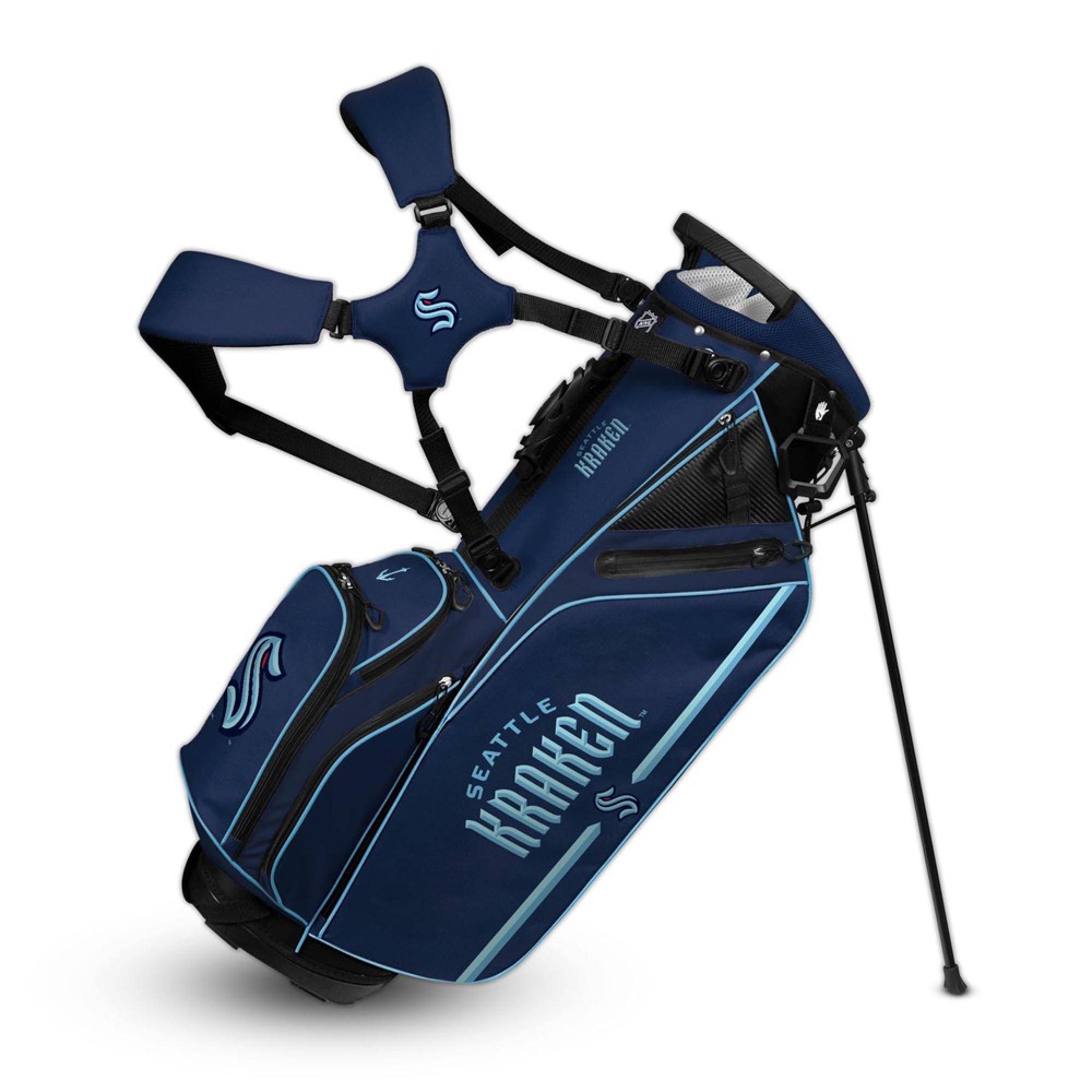 NHL Seattle Kraken Team Effort Caddie Golf Bag