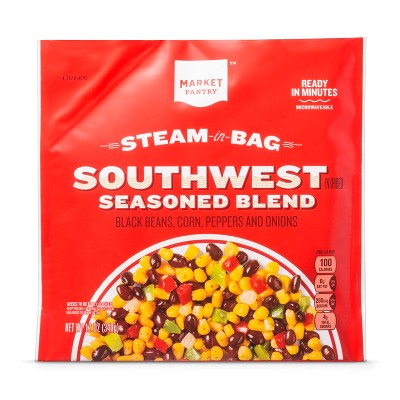 Steam-in-bag Frozen Corn & Black Bean Southwest Blend - 12oz - Market Pantry&#8482;