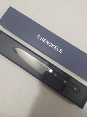 Henckels Christopher Kimball 5.5 in. Stainless Steel German Serrated Prep  Knife 30170-141 - The Home Depot