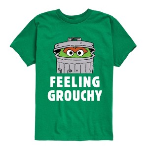 Boys' - Sesame Street - Feeling Grouchy Short Sleeve Graphic T-Shirt - 1 of 4