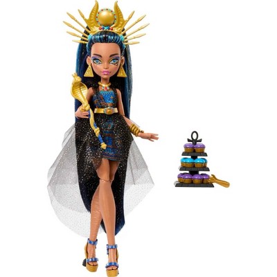 Monster High Cleo De Nile Fashion Doll in Monster Ball Party Dress with Accessories, image 4 of 7 slides