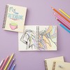 Paper Junkie 8 Pack Wooden Cover Notebook, Spiral Bound Unruled Plain 20 Sheets (4.5 x 5.8 In) - 3 of 4
