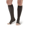 Ames Walker AW Style 291OT Adult Luxury Opaque 20-30 mmHg Compression Open Toe Knee Highs - 2 of 4