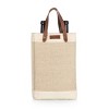NFL Tampa Bay Buccaneers Pinot Jute Insulated Wine Bag - Beige - 4 of 4