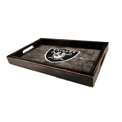 NFL Las Vegas Raiders Distressed tray