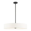 Livex Lighting Venlo 5 - Light Pendant in  Black/Brushed Nickel - 3 of 4