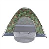 FURNIinspire Camping Tents 4 Person Camping Dome Tent, Waterproof, UV-Resistant Outdoor Tent For Outdoor Activities, Hiking, Green, 78.75"*78.75"*51" - 4 of 4