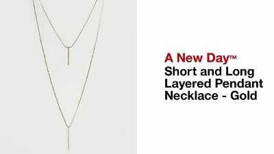 Target long necklaces store