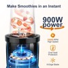 Itopfox Smoothie Blender, 900W Personal Blender for Shakes and Smoothies with 2 No-BPA 22oz Cups, Single Serve Mixer for Juices and Nutritious Recipe - 2 of 4