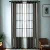 GoodGram Basic Home Grommet Top Single Sheer Window Curtain Panel - 2 of 2