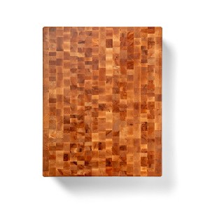 John Boos BB Series Large Reversible Wood Chopping Board, 30" x 24" x 6", Maple - 1 of 4
