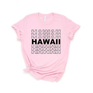 Simply Sage Market Women's Hawaii Stacked Short Sleeve Graphic Tee - 1 of 3
