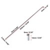 Unique Bargains Bicycle Steel Spokes 14G Bike Spoke with Nipples Black 10.04" 36 Pcs - 3 of 4