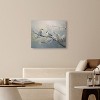 Art Remedy Two birds and a blossom branch Rustic Chic Farmhouse Wall Art Unframed - 2 of 4