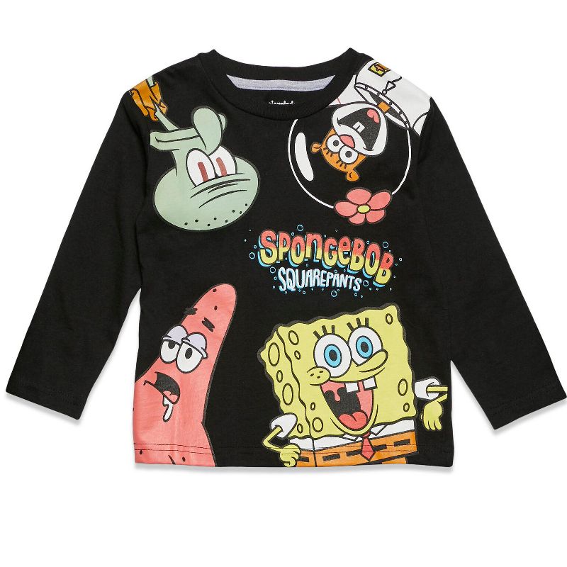 SpongeBob SquarePants Squidward Patrick 2 Pack T-Shirts Little Kid to Big Kid , 3 of 8