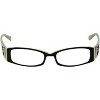 Calabria 814 Designer Acetate Reading Glasses in Indigo/Blue Light Filter & A/R +3.00 134mm Frame/57mm Lens Width - 2 of 4