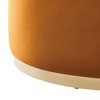 Modway Tilden Large 38 in. Round Performance Velvet Upholstered Ottoman - 3 of 4