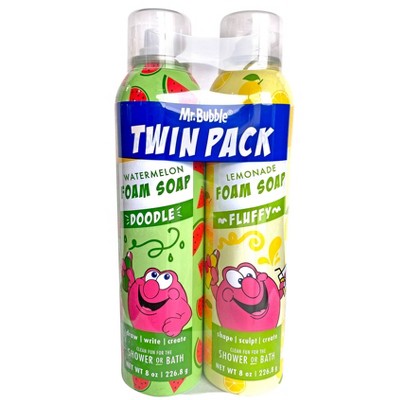 Mr. Bubble Twin Foam Soap - 8 fl oz/2ct
