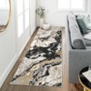 COZONY Washable Abstract Rug, Modern Marble Print Low Pile Carpet for Living Room and Office - 3 of 4