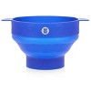 WW Healthy Kitchen 2 Piece Silicone Microwave Popcorn Popper in Blue - 3 of 4
