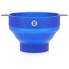 WW Healthy Kitchen 2 Piece Silicone Microwave Popcorn Popper in Blue - image 3 of 4