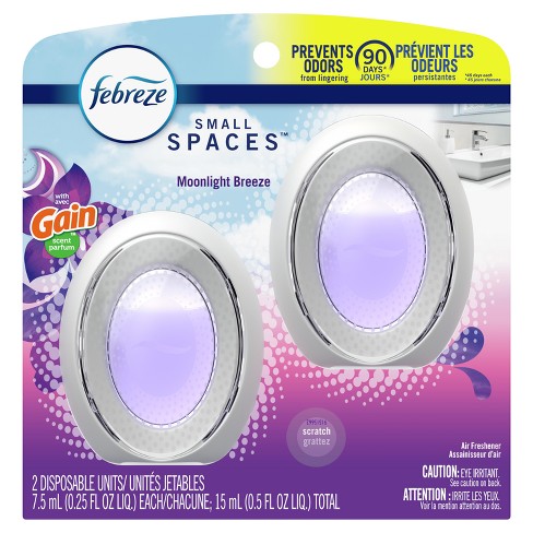 Febreze Small Spaces Gain Original Scent Air Freshener, 2 ct - Ralphs