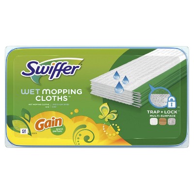 Swiffer Sweeper Wet Mopping Cloths with Gain Scent - 24ct