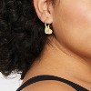 Bijoux Sport by Luv Aj MLB Gold Logo Heart Hoop Earrings - 2 of 3
