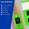 Avery Neon Green Paper Labels, 3-1/4" x 8-3/8" Rectangle - 2 of 4