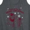 Women's - Winnie the Pooh - Wishing For A Merry Christmas Graphic Racerback Tank - 2 of 4