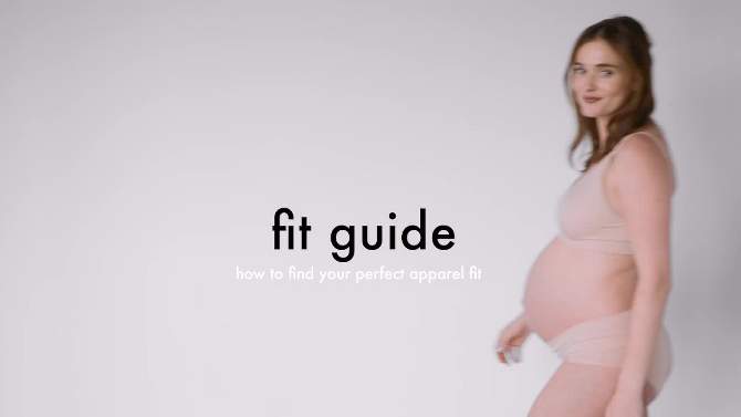 Ruched Waist Maternity Sleep Shorts | Motherhood Maternity, 2 of 6, play video
