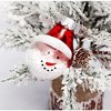 80ct Christmas Ball Ornaments Set, Red & White Shatterproof Xmas Tree Decor Ball Ornaments - 3 of 4
