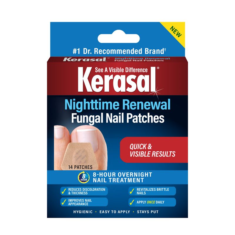 Kerasal Nighttime Fungal Nail Patches - 14ct, 1 of 6