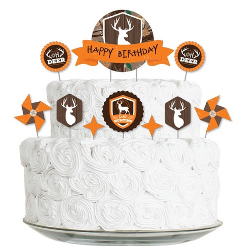 Deer Hunting Cake Topper Set – Frans Cake and Candy