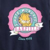 Boys' - Garfield - I Hate Mondays Badge Graphic Long Sleeve Fleece Sweatshirt - 2 of 4