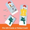 Big Dot of Happiness Christmas Silly Goose Gift Card Holders with Envelopes, Holiday Cash Money Holders Gift Card Sleeves, Nifty Gifty Pack, Set of 8 - 2 of 4
