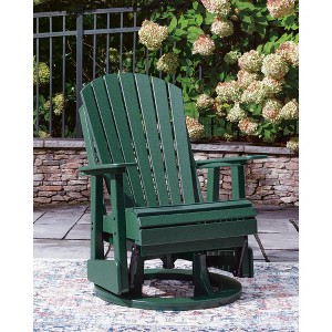 Signature Design by Ashley Hyland Wave Outdoor Swivel Glider Chair