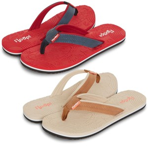 Floopi Womens Summer Thong Flip Flop 2 Pack - 1 of 4