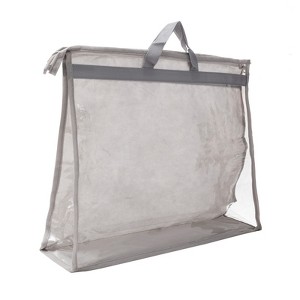 Unique Bargains Unique Handbag Dust Bags, Clear Purse Storage Organizer  PVC Dustproof Handbag Cover Transparent Purse Protector - 1 of 4