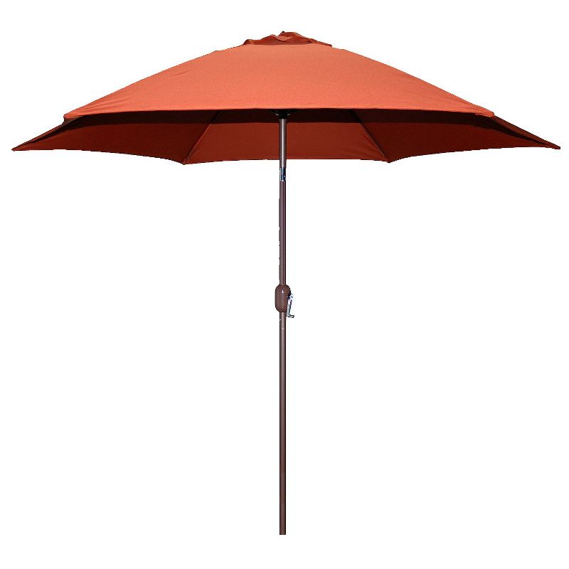 Tropishade 9&#39; Round Outdoor Patio Umbrella Rust, 1 of 5