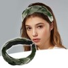 Unique Bargains Women's Thick Braided Velvet Headband Hairband Accessories 1.2 Inch Wide 1 Pc - 2 of 4