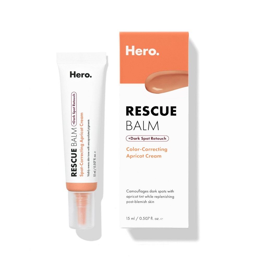 Photos - Cream / Lotion Hero Cosmetics Rescue Balm + Dark Spot Retouch Facial Treatment - 15ml