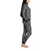 Blis Women's Crew Neck Pajama Set with Jogger - 2 of 4