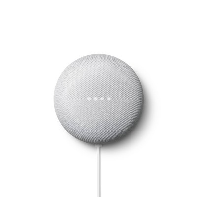 Google Nest Mini + Smart Plug 2nd Generation Smart Speaker - Snow 