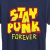 Women's - Instant Message - Stay Punk Forever Short Sleeve Graphic T-Shirt - 2 of 4