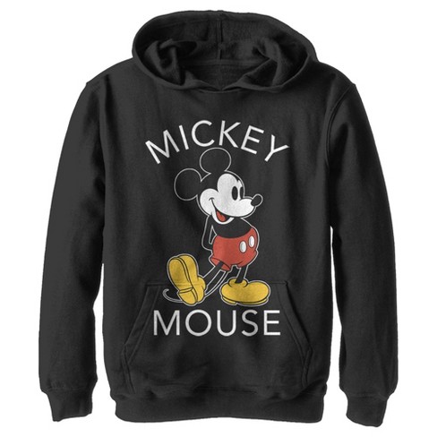 Boy s Disney Mickey Mouse Classic Style Pull Over Hoodie Target