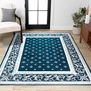 JONATHAN Y Acanthus French Border Area Rug - 1 of 4